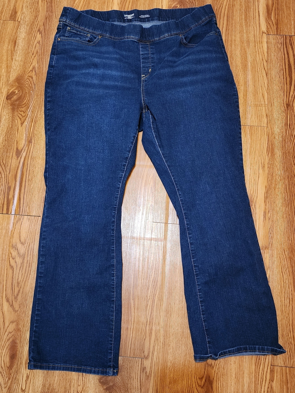 Levi Strauss Signature 20S Pull On Bootcut Jeans W35 L30
